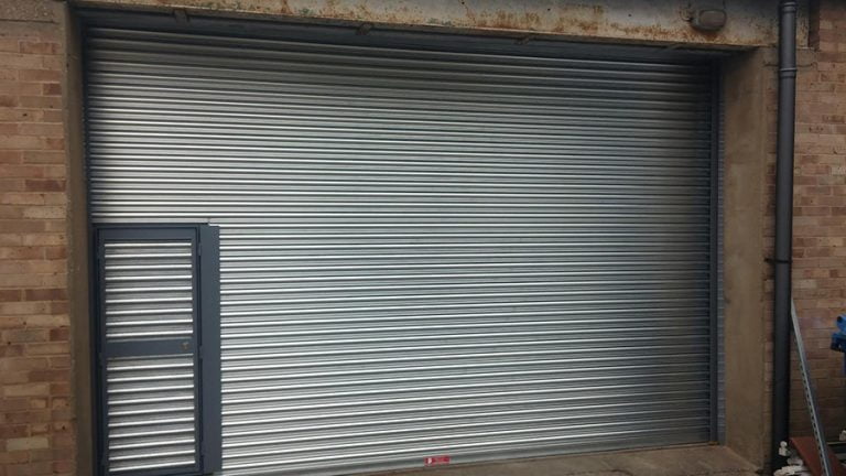 Roller-Shutter-With-Wicket Gate