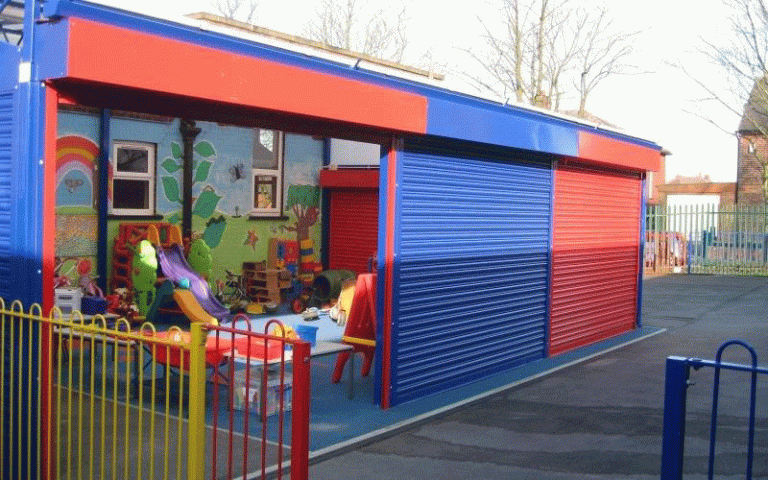 School Roller Shutters
