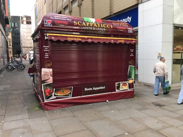 Shop Kiosk Roller Shutter