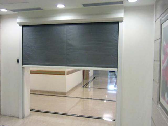 Smoke and Fire Curtains for Escalators and Stairs