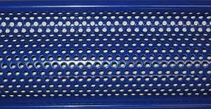 perforated roller shutter