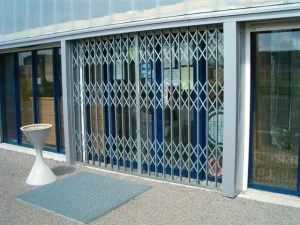 school window retractable gate