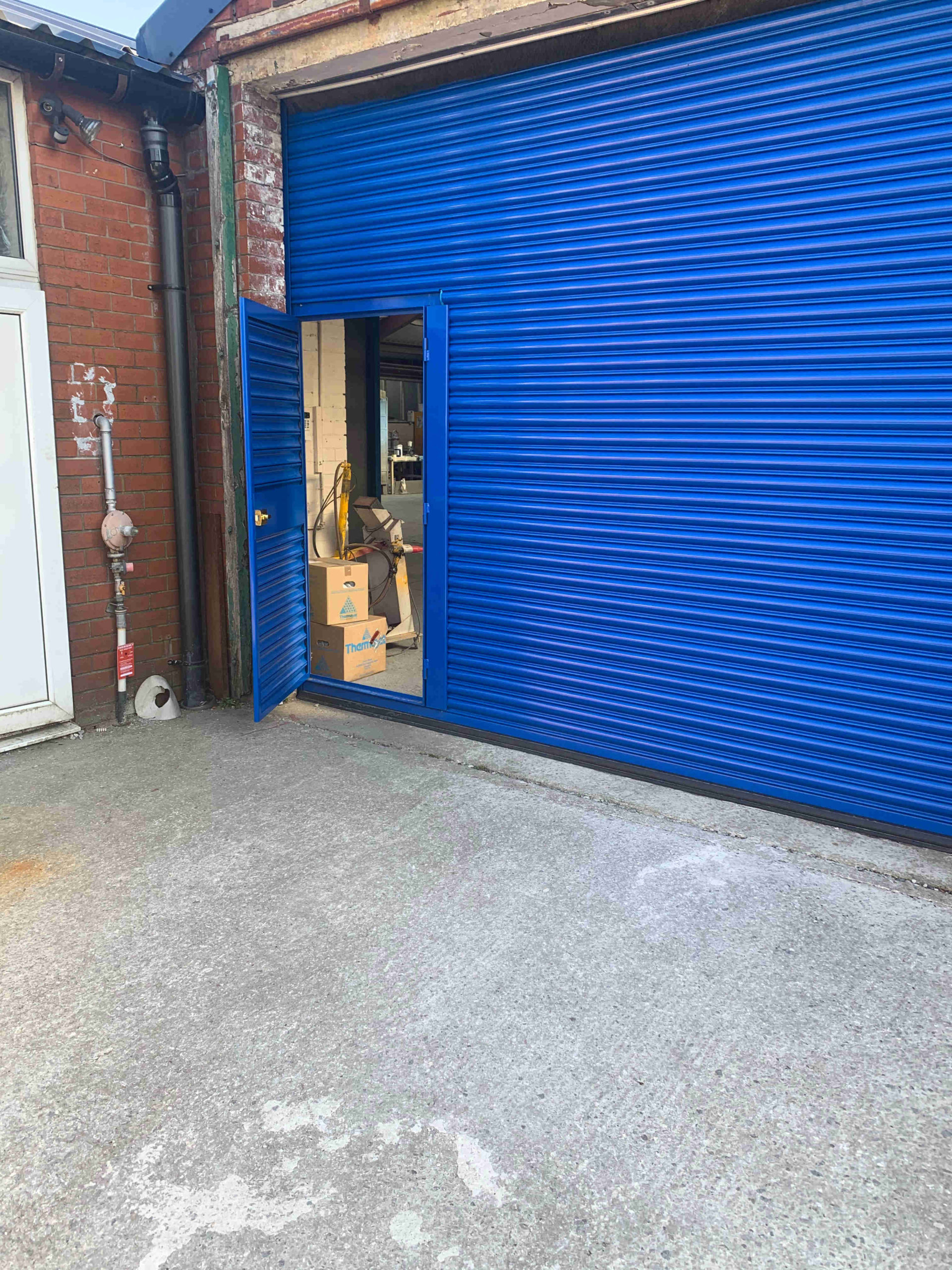 Roller Shutter with Wicket Gate, Manchester
